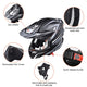 DIY AHR Dirt Bike Helmet DOT Full Face MX Motocross Helmet Black