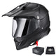 AHR Full Face Dirt Bike Helmet DOT Adult Offroad Black