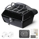 DIY Motorcycle Trunk with Backrest, Quick Release Options