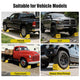 DIY Wheel Chocks with Rope & Handle for 35in Tire, 66,000lbs GVWR (Preorder)