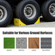 DIY Wheel Chocks with Handle for 50in Tire, 198,400lbs GVWR (Preorder)