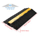 DIY Cable Ramp 1-Channel Cord Protector for 3 1/8" Cables/Hoses