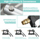 DIY 20in Surface Cleaner 2-Handle 4500PSI 8.6GPM 3/8" Quick-Connect