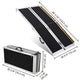 DIY 5'x29" Aluminum Ramp Non-Skid Surface 600Lb Capacity
