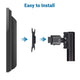 DIY NexusX VESA Monitor Mount (75x75 & 100x100), for Screens up to 22lbs