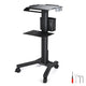 DIY Mobile Laptop Workstation Server Crash Cart with Power