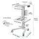 DIY NexusX Mobile Laptop Workstation Server Crash Cart with Power