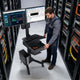 DIY NexusX 2-Monitor Mobile Workstation Cart w/ Locking Storage Drawer
