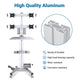 DIY NexusX 4-Monitor Mobile Workstation Cart Fits 10-21in Screens