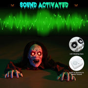 DIY Halloween Animated Zombie Groundbreaker Sound Activated