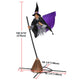 DIY 9ft Hovering Witch Halloween Animatronic Decor