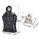 DIY Animated Tombstone & Skeleton Halloween Graveyard Decor