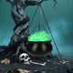 DIY Halloween Lighted Outdoor Witches Cauldron Black