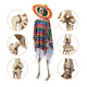 DIY Halloween Decor 5.6 ft. Skeleton Prop Posable Full Body