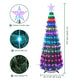DIY Pre-lit Christmas Tree Multi-Color(16 million) Remote & APP Control
