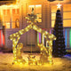 DIY 4ft Chasing Light Up Nativity for Yard Outdoor Christmas