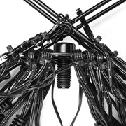 DIY 28ft Patio Outdoor Lights Tree Warm White 20'Hx26'D