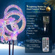 DIY Outdoor Lighted Christmas Wreaths Door Decoration Set(3)