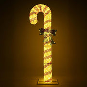 DIY 8ft Lighted Christmas Candy Canes Giant Outdoor Decorations