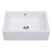 DIY Rectangle Bath Vessel Porcelain Sink w/ Overflow & Drain