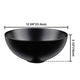 DIY 12" Round Black Vessel Sink Pop up Drain