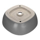 DIY Aquaterior 16" Gray Vessel Sink with Pop Up Drain