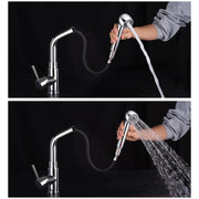 Aquaterior Pull-out Bar Sink Kitchen Faucet Stainless 1-Handle