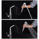 DIY Pull-out Bar Sink Kitchen Faucet Stainless 1-Handle