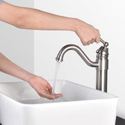 DIY Tall Single-Hole Bath Bar Lavatory Faucet