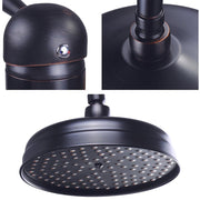 DIY One-Handle Bath Shower Faucet Wall Mounted Oil Rubbed Bronze