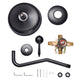 DIY One-Handle Bath Shower Faucet Wall Mounted Oil Rubbed Bronze