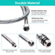 DIY Faucet Connector 28" Hoses 3/8"xM10