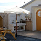 DIY 7ft Patio Market Umbrella Replacement Canopy 8-Rib Boho 5-10yr