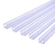 DIY Clear Plastic U Channel Mounting Track for (13mm) 1/2" Rope Lights