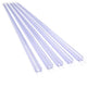 5 Piece 3 Foot Clear PVC Channel Moun for Neon Rope Lights