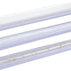 DIY 5 Piece 3 Foot Clear PVC Channel Mount for Neon Rope Lights