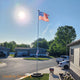 DIY 30 ft Aluminum Telescoping Flagpole Kit with Luxury Eagle