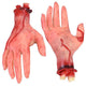 DIY Halloween Party Diy 5pcs Severed Hands Foot Leg Props Set