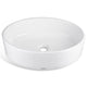 DIY Oval Vessel Bathroom Porcelain Sink w/ Drain