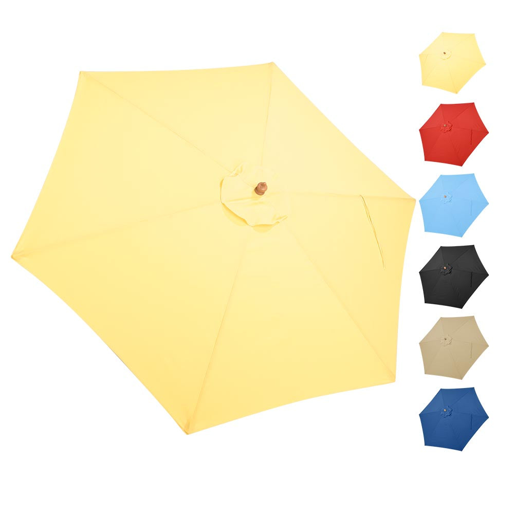 DIY 9 ft 6-Rib Patio and Market Umbrella Replacement Canopy DIY 9 ft 6-Rib Patio and Market Umbrella Replacement Canopy