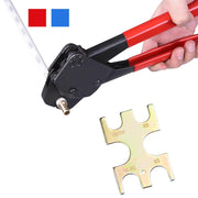 3/4" Pex Crimp Tool with Gauge Blue Red Optional