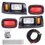 DIY Golf Cart Halogen Headlight+LED Taillight Set fits Club Car DS