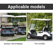 DIY Golf Cart Rear Seat Grab Bar EZGO TXT Genesis 150
