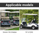 DIY Golf Cart Rear Seat Grab Bar EZGO TXT Genesis 150