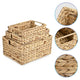 DIY Set(3) Wicker Baskets Storage Under Shelf Basket 14", 13", 11"