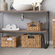 DIY Set(3) Wicker Baskets Storage Under Shelf Basket 14", 13", 11"