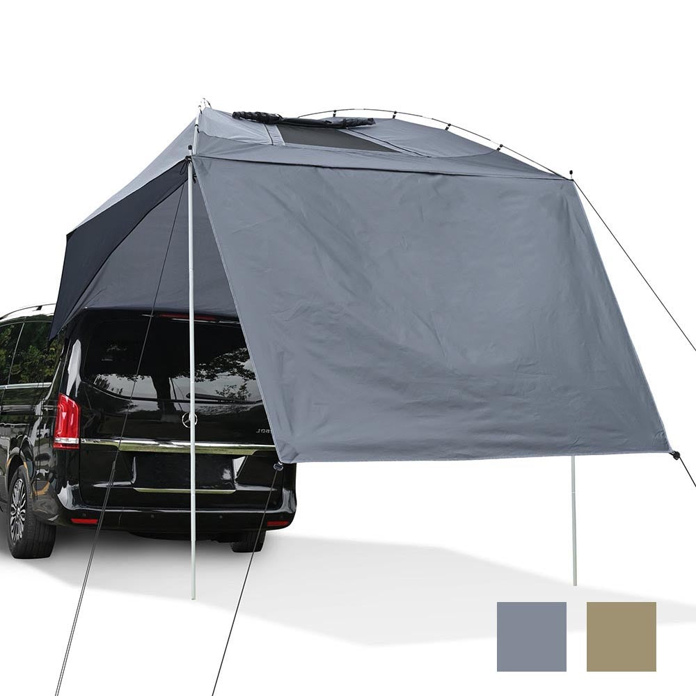 tailgate canopy tent DIY Tailgate Awning SUV Truck Beach Canopy