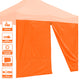 DIY 10x10 Canopy Tent Side with Zipper (10'x7', CPAI-84, UV50+)