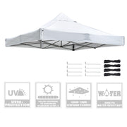 DIY 10x10ft PopUp Canopy Replacement Top Vent (9'7"x9'7")