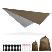DIY Waterproof Camping Tarp Shelter UV50+ PU3,000mm 13x10ft